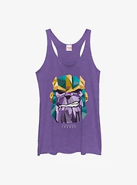 Marvel Avengers Thanos Poly Womens Tank Top