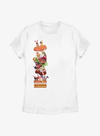 Bob's Burgers Stack Painting Womens T-Shirt