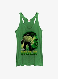 Marvel Hulk Smash Sil Womens Tank Top