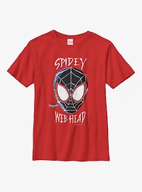 Marvel Spider-Man Miles Morales Web Head Youth T-Shirt