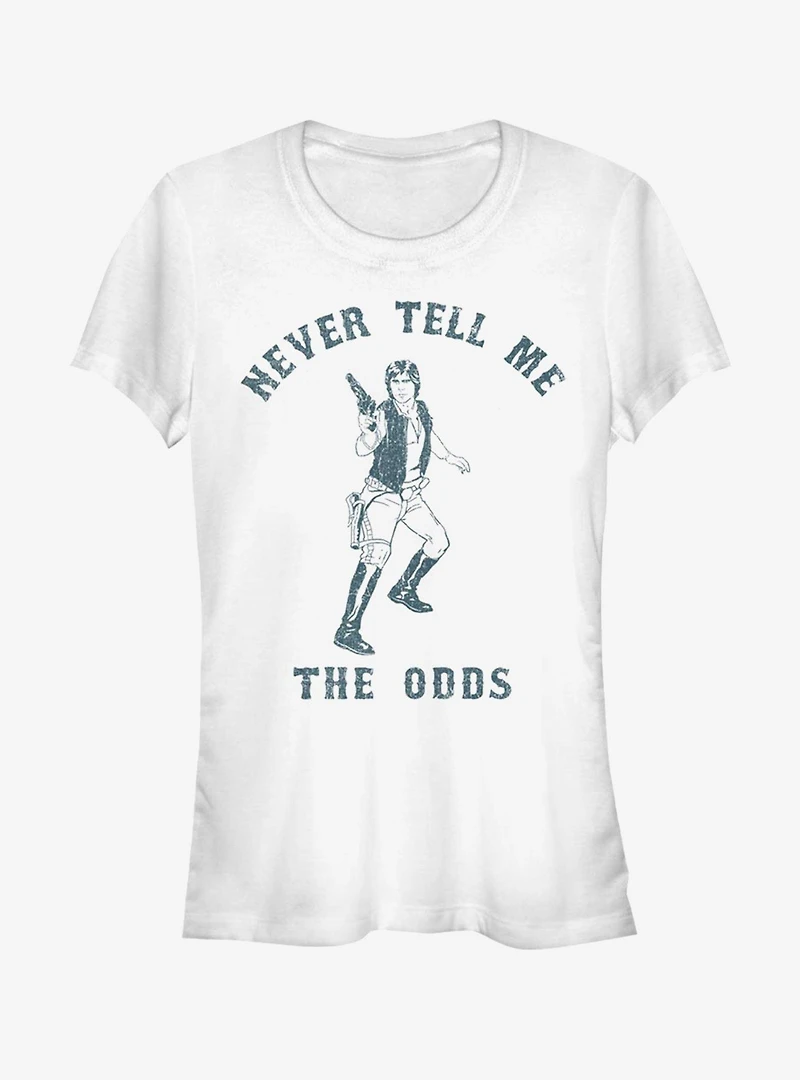 Star Wars Never Han Solo Tell Me Girls T-Shirt