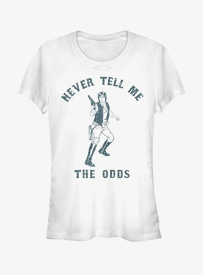 Star Wars Never Han Solo Tell Me Girls T-Shirt