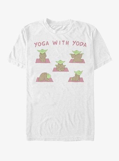 Star Wars Yoga With Yoda T-Shirt