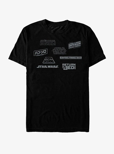 Star Wars Logos T-Shirt