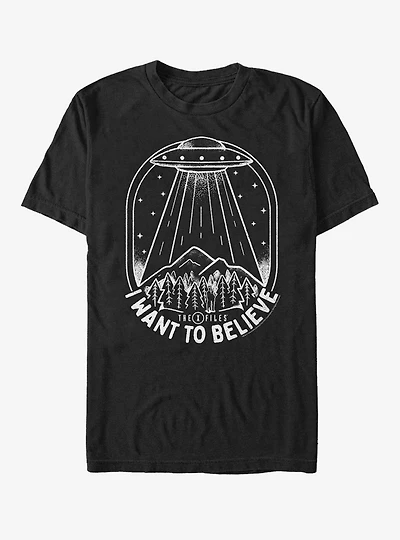 The X-Files UFO Stamp T-Shirt