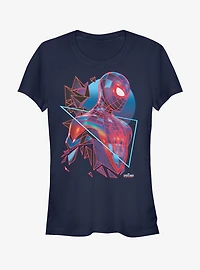 Marvel Spider-Man Eighties Style Miles Morales Girls T-Shirt