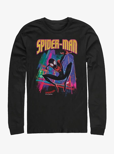 Marvel Spider-Man Tower Hero Long-Sleeve T-Shirt