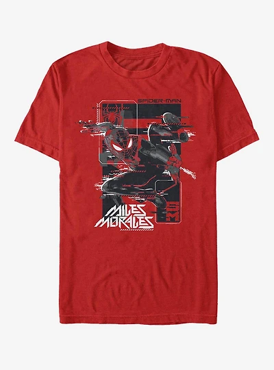 Marvel Spider-Man Slinging Web T-Shirt
