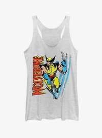Marvel Wolverine Claw Flip Girls Tank
