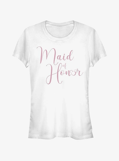 Disney Mickey Mouse Maid Of Honor Girls T-Shirt