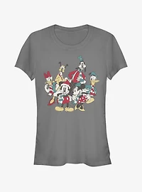 Disney Mickey Mouse Holiday Group Girls T-Shirt