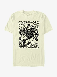 Marvel Iron Man Stencil T-Shirt