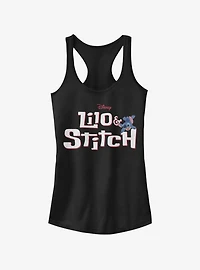 Disney Lilo & Stitch With Logo Girls Tank
