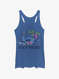 Disney Lilo & Stitch Trippy Stitch Girls Tank