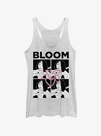 Disney Mulan Bloom Grid Girls Tank