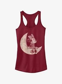 Disney Mickey Mouse Minnie On The Moon Girls Tank