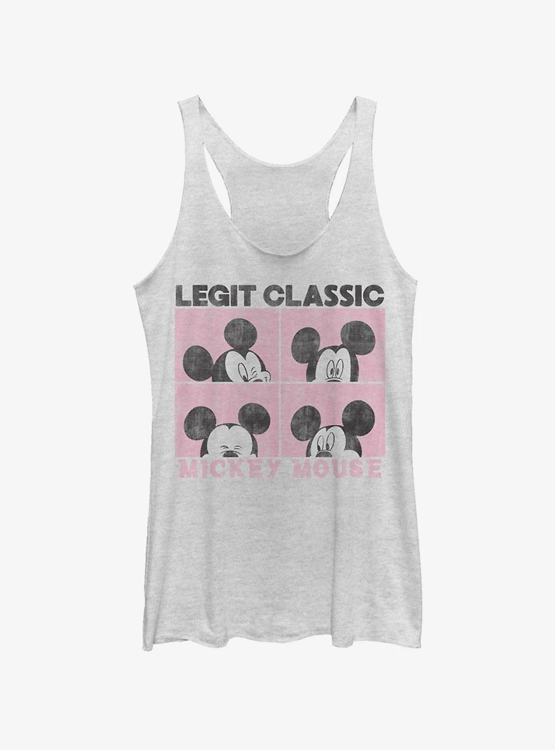 Disney Mickey Mouse Faces Girls Tank