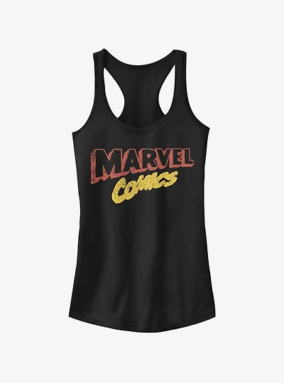 Marvel Retro Logo Girls Tank