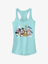 Disney Mickey Mouse Group Girls Tank Top