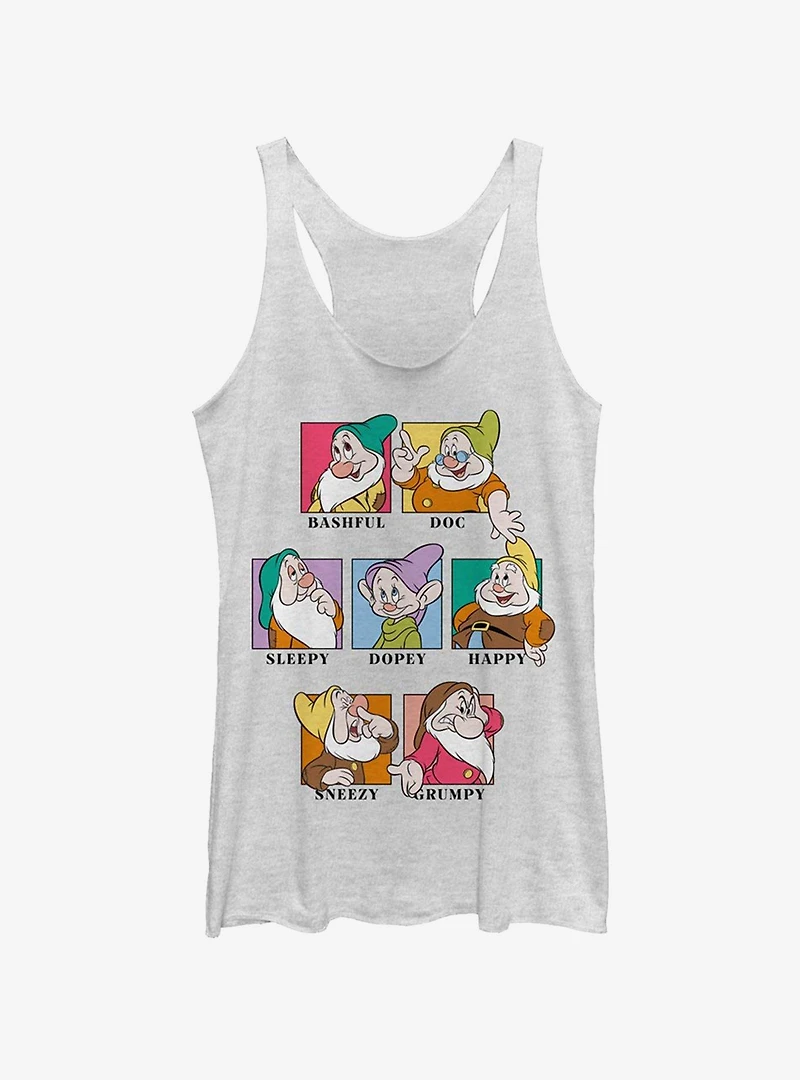 Disney Snow White And The Seven Dwarfs 7 Girls Tank