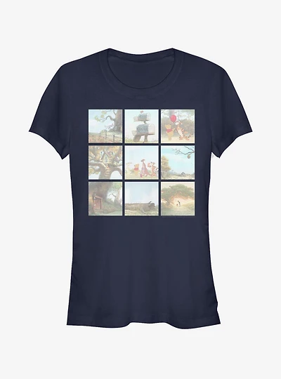 Disney Winnie The Pooh Scenes Girls T-Shirt