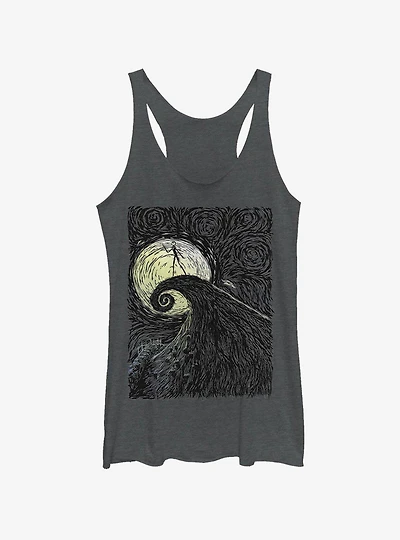 The Nightmare Before Christmas Spiral Hill Girls Tank