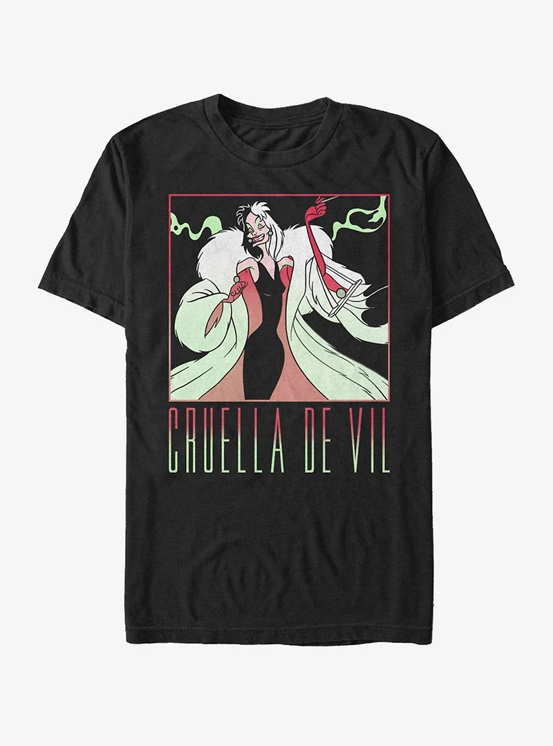 Disney 101 Dalmatians Cruella The Cruel T-Shirt