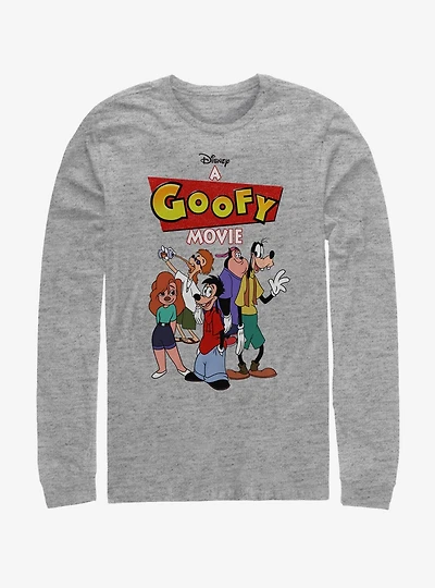 Disney A Goofy Movie Logo Group Long-Sleeve T-Shirt