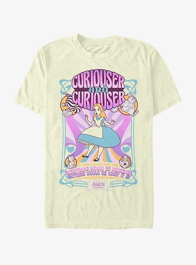 Disney Alice Wonderland Psychedelic Nouveou T-Shirt