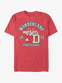 Disney Alice Wonderland Tweedle Collegiate T-Shirt