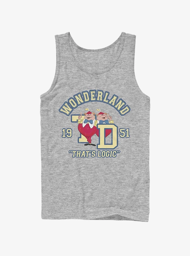 Disney Alice Wonderland Tweedle Collegiate Tank