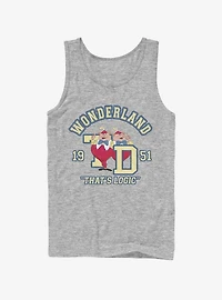 Disney Alice Wonderland Tweedle Collegiate Tank