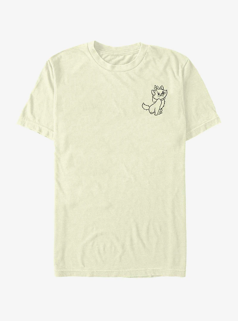Disney The Aristocats Marie Line T-Shirt