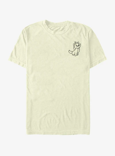 Disney The Aristocats Marie Line T-Shirt