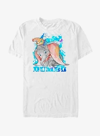 Disney Dumbo Watercolor Dumbo T-Shirt