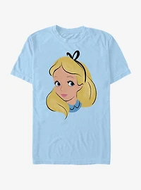Disney Alice Wonderland Big Face T-Shirt