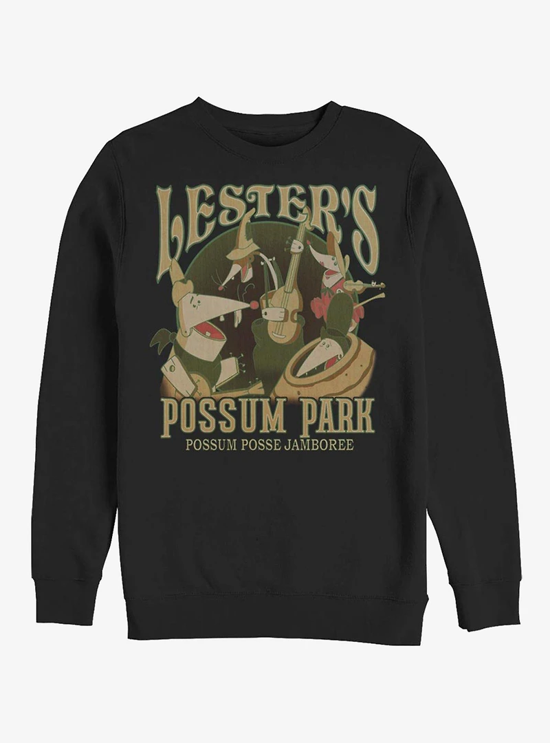 Disney The Goofy Movie Lesters Possum Park Sweatshirt