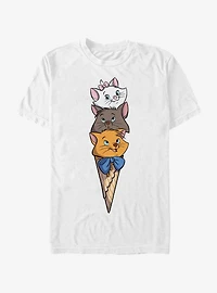Disney The Aristocats Kitten Ice Cream Stack T-Shirt