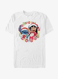 Disney Lilo And Stitch Holiday T-Shirt
