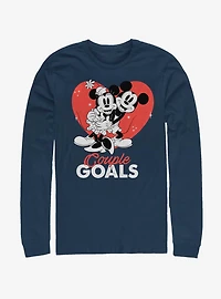 Disney Mickey Mouse Couple Goals Long-Sleeve T-Shirt