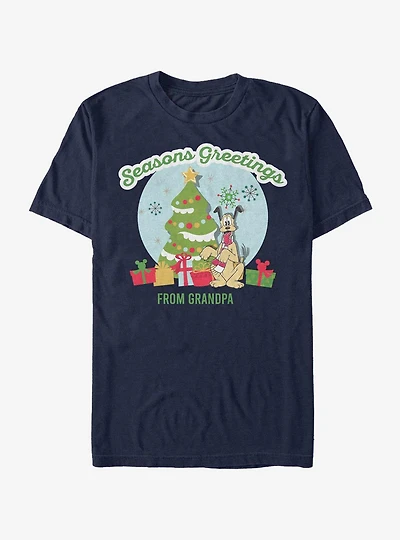 Disney Mickey Mouse Greetings From Grandpa T-Shirt