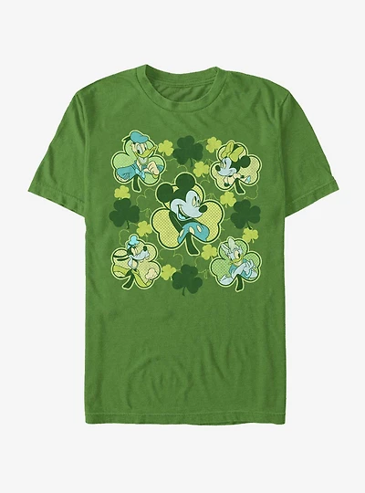 Disney Mickey Mouse Friends Clovers T-Shirt
