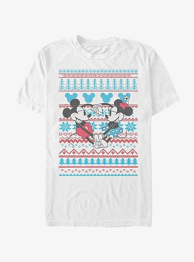Disney Mickey Mouse & Minnie Sweater T-Shirt