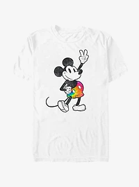 Disney Mickey Mouse Tie Dye Stroked T-Shirt
