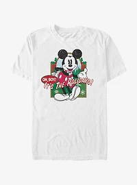 Disney Mickey Mouse Vintage Holiday T-Shirt