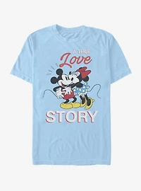 Disney Mickey Mouse & Minnie True Love Story T-Shirt