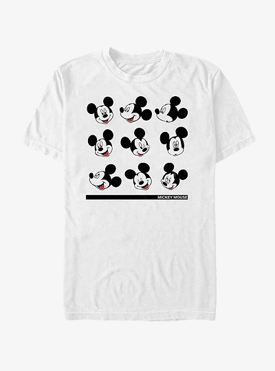 Disney Mickey Mouse Expressions T-Shirt