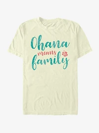 Disney Lilo & Stitch Ohana Script T-Shirt
