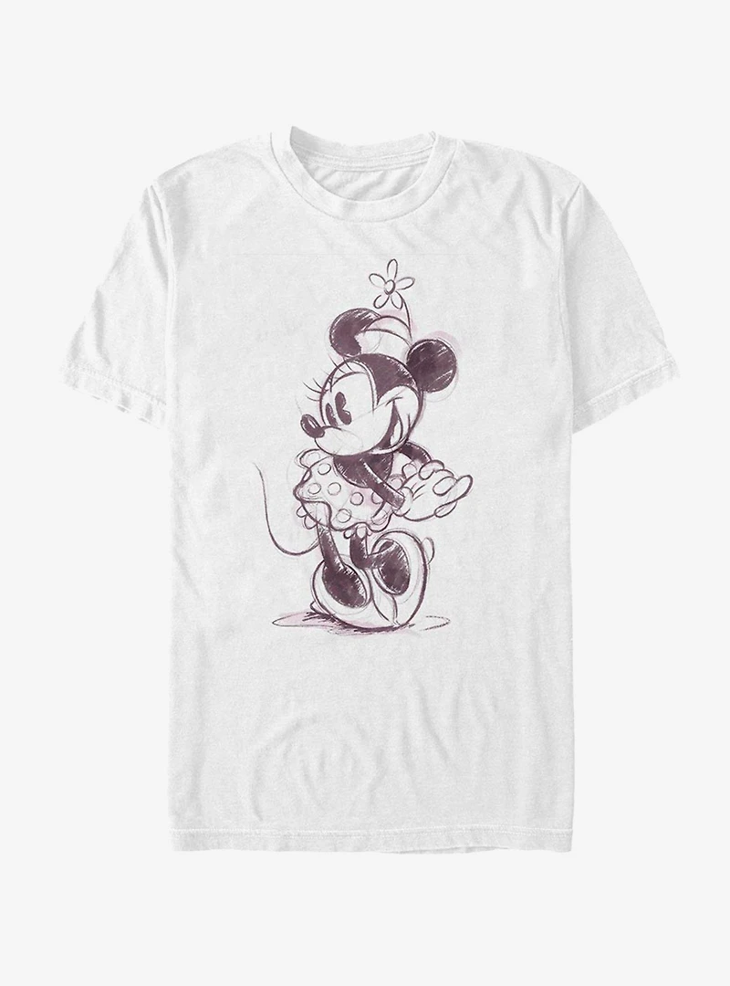 Disney Minnie Mouse Sketch T-Shirt