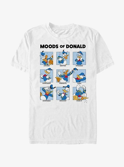 Disney Donald Duck Moods Of T-Shirt